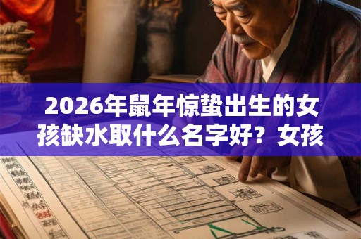 2026年鼠年惊蛰出生的女孩缺水取什么名字好？女孩名字精选