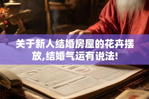 关于新人结婚房屋的花卉摆放,结婚气运有说法!