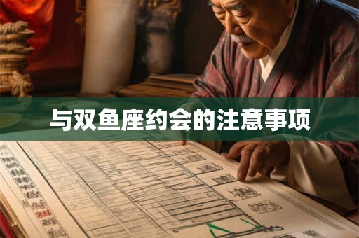 与双鱼座约会的注意事项 与双鱼座约会的注意事项