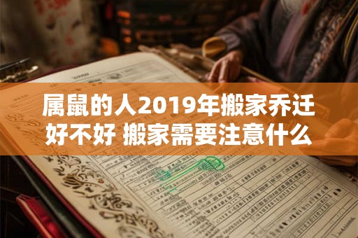 属鼠的人2019年搬家乔迁好不好 搬家需要注意什么