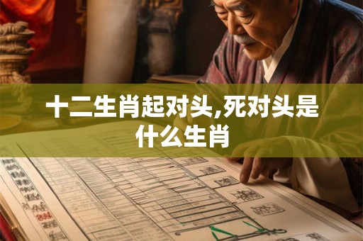 十二生肖起对头,死对头是什么生肖