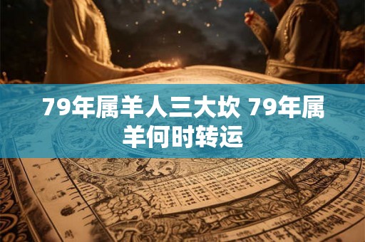 79年属羊人三大坎 79年属羊何时转运