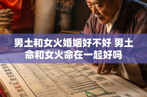 男土和女火婚姻好不好 男土命和女火命在一起好吗 男土和女火婚姻好不好 男土命和女火命在一起好吗