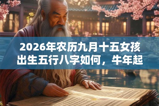 2026年农历九月十五女孩出生五行八字如何,牛年起名推荐 2026年农历九月十五女孩出生五行八字如何,牛年起名推荐