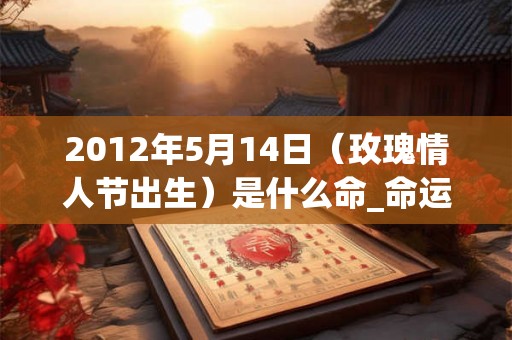 2012年5月14日(玫瑰情人节出生)是什么命_命运如何 2012年5月14日(玫瑰情人节出生)是什么命_命运如何