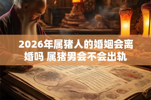 2026年属猪人的婚姻会离婚吗 属猪男会不会出轨