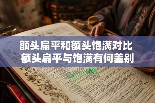 额头扁平和额头饱满对比 额头扁平与饱满有何差别 额头扁平和额头饱满对比 额头扁平与饱满有何差别