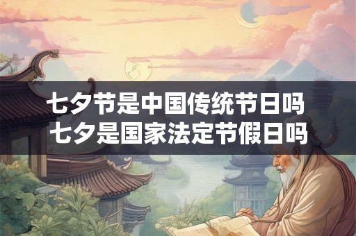 七夕节是中国传统节日吗 七夕是国家法定节假日吗