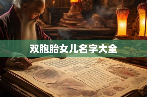 双胞胎女儿名字大全