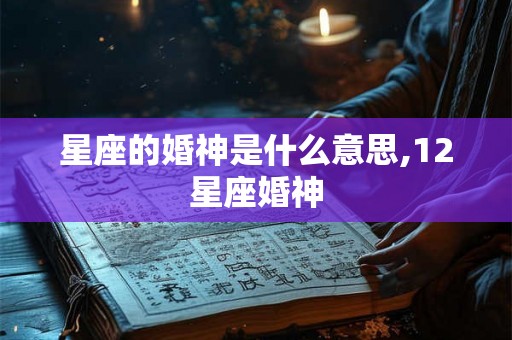 星座的婚神是什么意思,12星座婚神