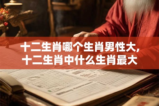 十二生肖哪个生肖男性大,十二生肖中什么生肖最大 十二生肖哪个生肖男性大,十二生肖中什么生肖最大