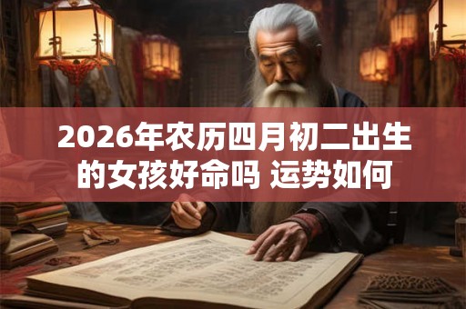 2026年农历四月初二出生的女孩好命吗 运势如何 2026年农历四月初二出生的女孩好命吗 运势如何