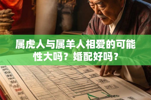 属虎人与属羊人相爱的可能性大吗？婚配好吗？