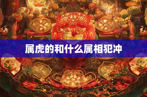 属虎的和什么属相犯冲