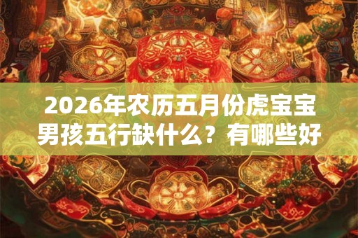 2026年农历五月份虎宝宝男孩五行缺什么？有哪些好听名字？