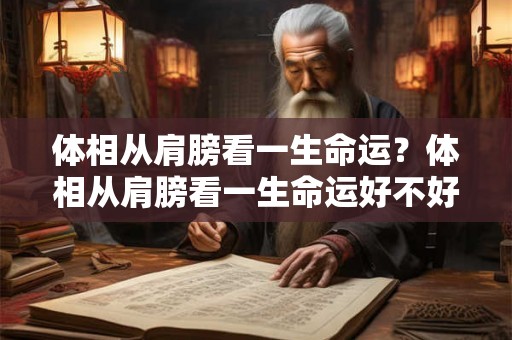 体相从肩膀看一生命运？体相从肩膀看一生命运好不好