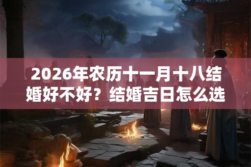2026年农历十一月十八结婚好不好？结婚吉日怎么选择？