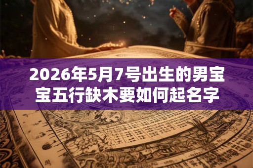 2026年5月7号出生的男宝宝五行缺木要如何起名字