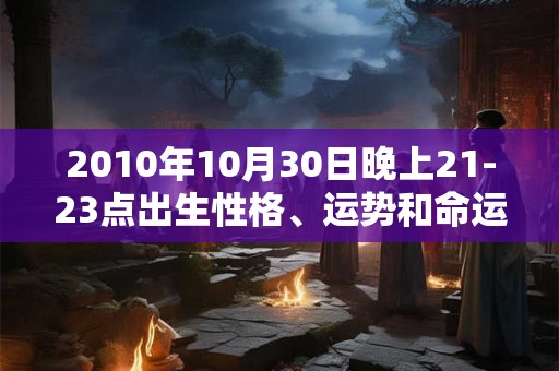 2010年10月30日晚上21-23点出生性格、运势和命运