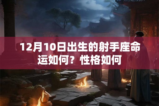 12月10日出生的射手座命运如何？性格如何