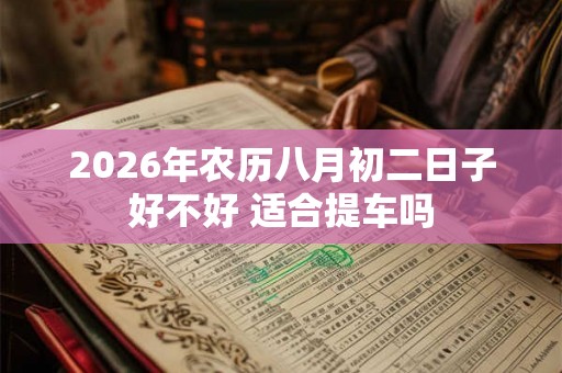 2026年农历八月初二日子好不好 适合提车吗 2026年农历八月初二日子好不好 适合提车吗