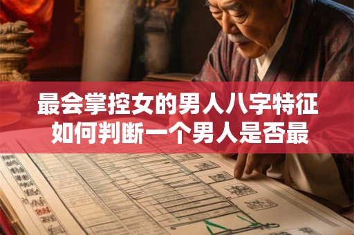 最会掌控女的男人八字特征 如何判断一个男人是否最会掌控女