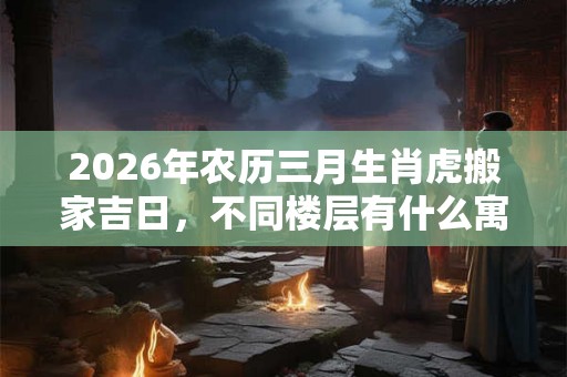 2026年农历三月生肖虎搬家吉日，不同楼层有什么寓意