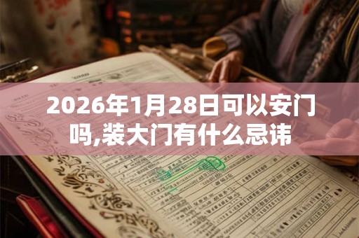 2026年1月28日可以安门吗,装大门有什么忌讳