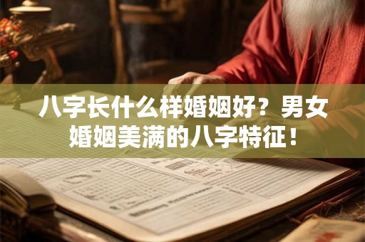 八字长什么样婚姻好?男女婚姻美满的八字特征! 八字长什么样婚姻好?男女婚姻美满的八字特征!