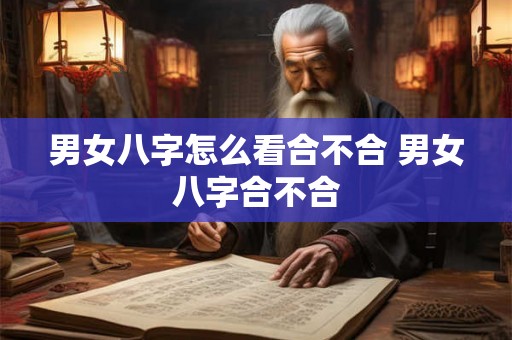 男女八字怎么看合不合 男女八字合不合