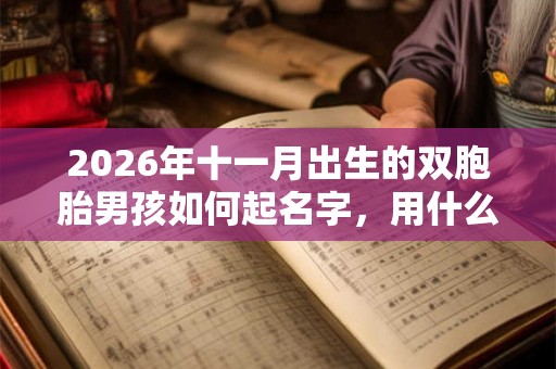 2026年十一月出生的双胞胎男孩如何起名字,用什么字比较好 2026年十一月出生的双胞胎男孩如何起名字,用什么字比较好