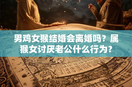 男鸡女猴结婚会离婚吗？属猴女讨厌老公什么行为？