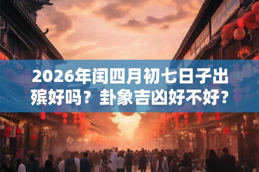 2026年闰四月初七日子出殡好吗？卦象吉凶好不好？