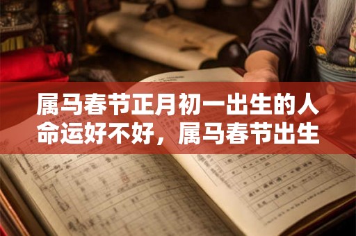 属马春节正月初一出生的人命运好不好，属马春节出生什么命？