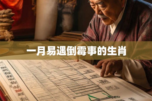 一月易遇倒霉事的生肖