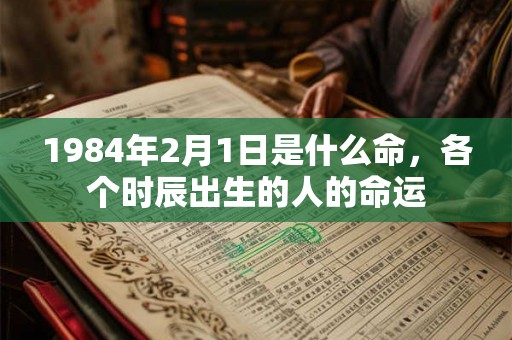 1984年2月1日是什么命，各个时辰出生的人的命运