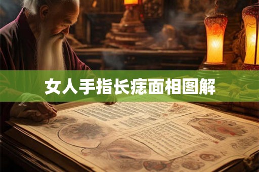 女人手指长痣面相图解
