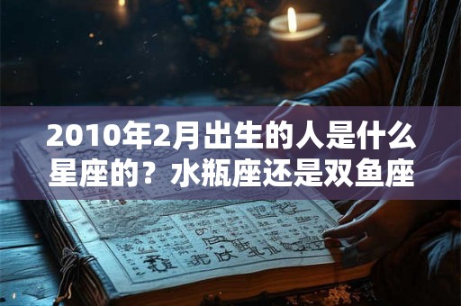 2010年2月出生的人是什么星座的？水瓶座还是双鱼座？