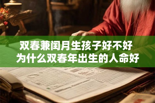 双春兼闰月生孩子好不好 为什么双春年出生的人命好