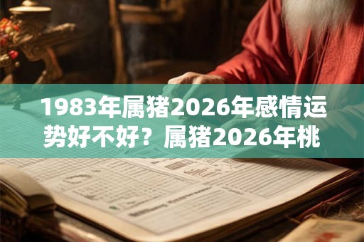 1983年属猪2026年感情运势好不好?属猪2026年桃花位? 1983年属猪2026年感情运势好不好?属猪2026年桃花位?