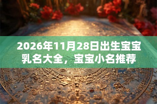 2026年11月28日出生宝宝乳名大全，宝宝小名推荐