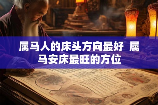 属马人的床头方向最好  属马安床最旺的方位