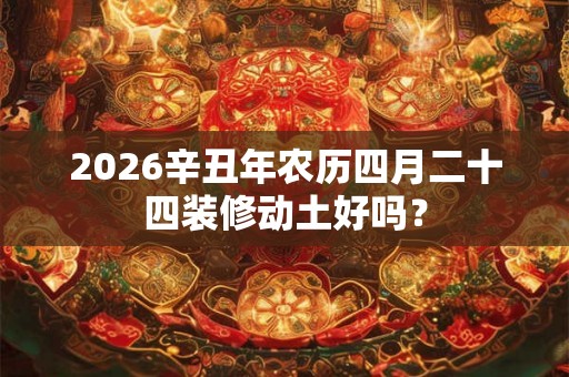 2026辛丑年农历四月二十四装修动土好吗? 2026辛丑年农历四月二十四装修动土好吗?