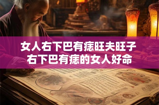 女人右下巴有痣旺夫旺子 右下巴有痣的女人好命 女人右下巴有痣旺夫旺子 右下巴有痣的女人好命