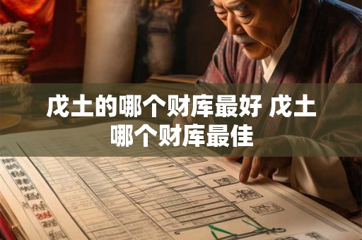 戊土的哪个财库最好 戊土哪个财库最佳 戊土的哪个财库最好 戊土哪个财库最佳