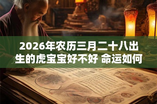 2026年农历三月二十八出生的虎宝宝好不好 命运如何 2026年农历三月二十八出生的虎宝宝好不好 命运如何