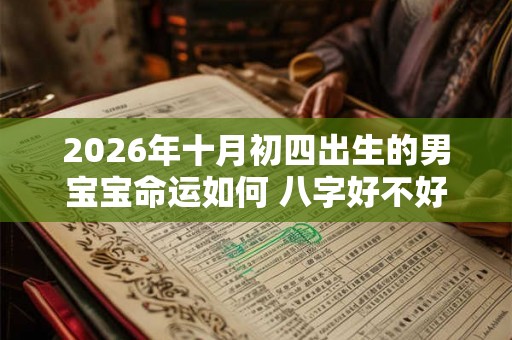 2026年十月初四出生的男宝宝命运如何 八字好不好