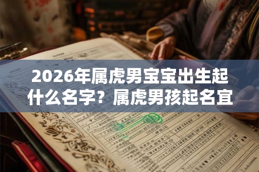2026年属虎男宝宝出生起什么名字?属虎男孩起名宜用什么偏旁? 2026年属虎男宝宝出生起什么名字?属虎男孩起名宜用什么偏旁?