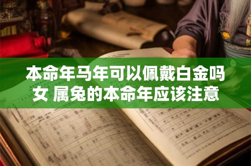 本命年马年可以佩戴白金吗女 属兔的本命年应该注意什么