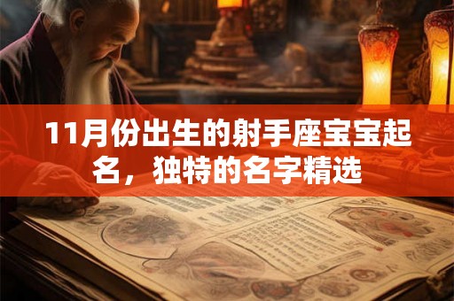 11月份出生的射手座宝宝起名，独特的名字精选